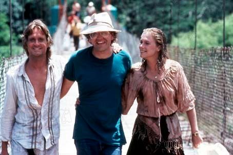 Dos bribones tras la esmeralda perdida : Foto Kathleen Turner, Robert Zemeckis, Michael Douglas