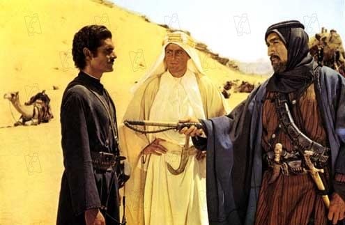 Lawrence de Arabia : Foto Omar Sharif, Peter O'Toole, David Lean