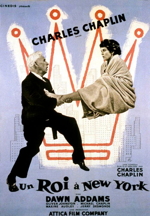 Un rey en Nueva York : Póster