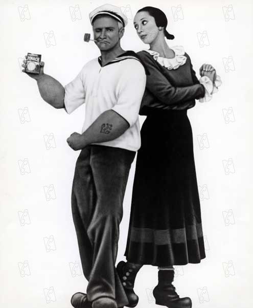 Foto Robin Williams, Robert Altman, Shelley Duvall