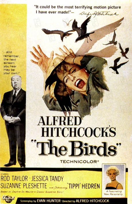 Los pájaros : Póster