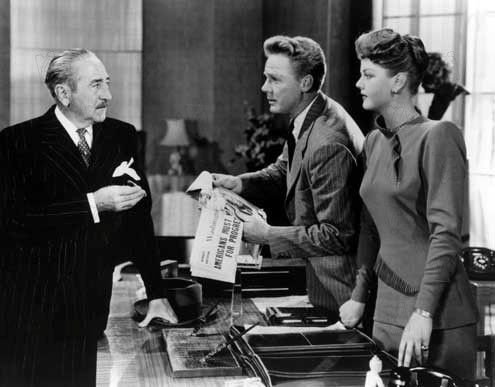 Foto Frank Capra, Angela Lansbury