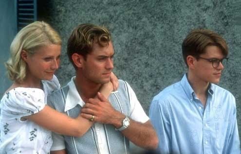 Foto Jude Law, Matt Damon, Anthony Minghella, Gwyneth Paltrow