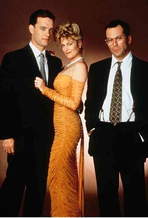 Foto Tom Hanks, Bruce Willis, Brian De Palma
