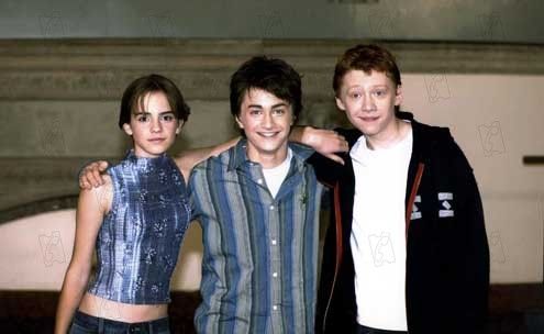 Harry Potter y la cámara secreta : Foto Chris Columbus, Daniel Radcliffe, Emma Watson, Rupert Grint