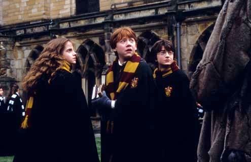 Harry Potter y la cámara secreta : Foto Chris Columbus, Daniel Radcliffe, Emma Watson, Rupert Grint