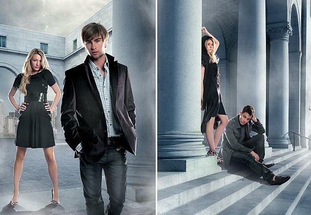 Foto Penn Badgley, Blake Lively, Chace Crawford, Taylor Momsen