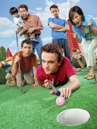 Foto Jane Kaczmarek, Frankie Muniz, Bryan Cranston, Erik Per Sullivan, Christopher Masterson, Justin Berfield