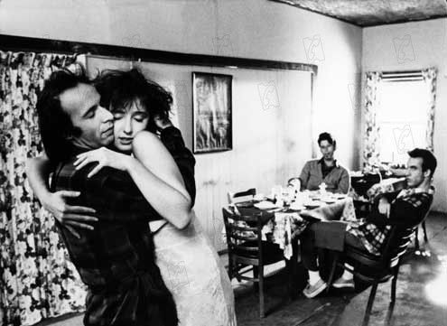 Foto Jim Jarmusch, Roberto Benigni, Tom Waits