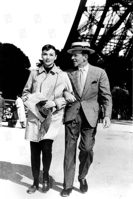 Foto Stanley Donen, Audrey Hepburn