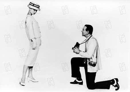 Foto Stanley Donen, Audrey Hepburn