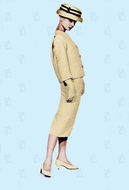 Foto Stanley Donen, Audrey Hepburn