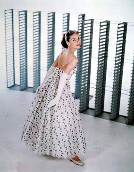 Foto Stanley Donen, Audrey Hepburn