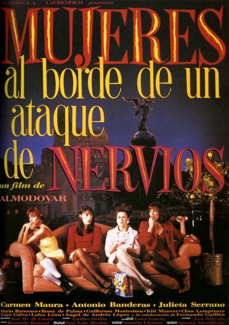 Mujeres al borde de un ataque de nervios : Foto Pedro Almodóvar