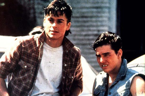 Los marginados : Foto Rob Lowe, Tom Cruise