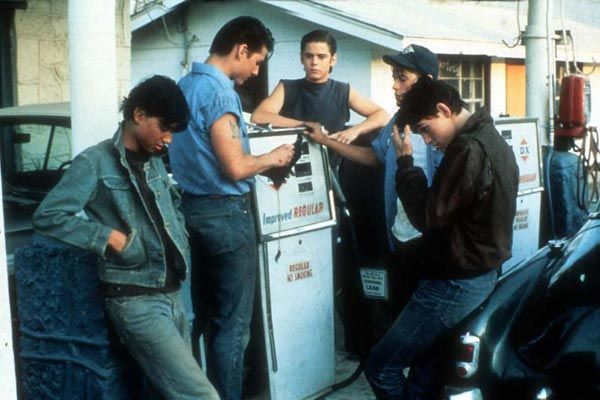 Los marginados : Foto Rob Lowe, Tom Cruise, Ralph Macchio, C. Thomas Howell, Matt Dillon