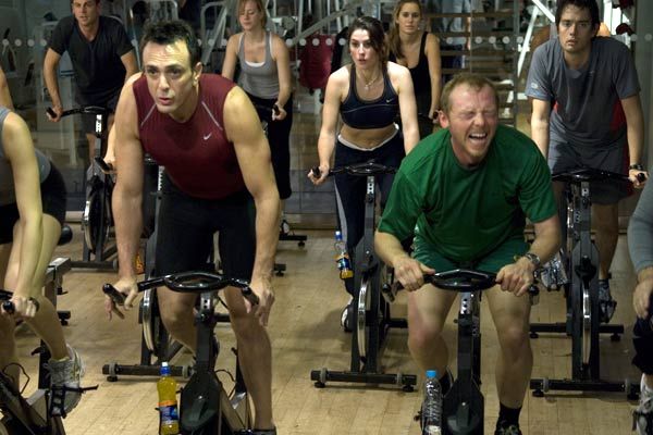 Foto Hank Azaria, David Schwimmer, Simon Pegg