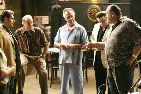 Foto James Gandolfini, Michael Imperioli