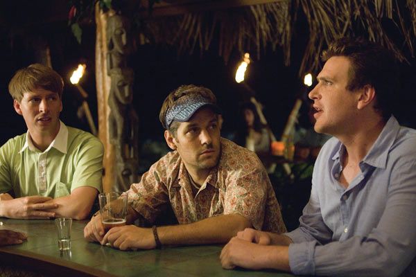 Foto Jason Segel, Jack McBrayer, Nicholas Stoller, Paul Rudd