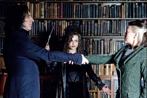 Harry Potter y el misterio del príncipe : Foto Alan Rickman, Helen McCrory, Helena Bonham Carter