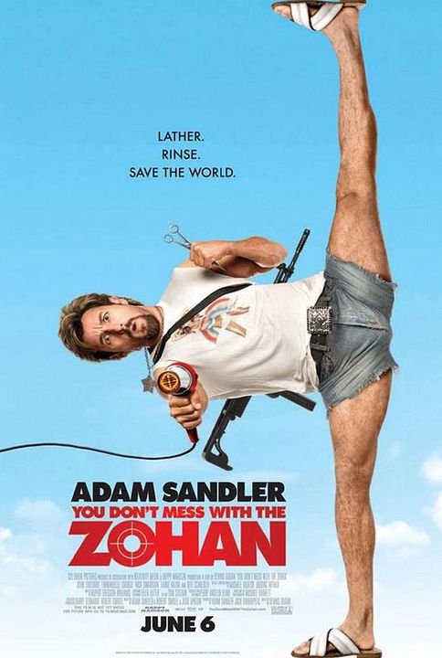 No te metas con Zohan : Póster