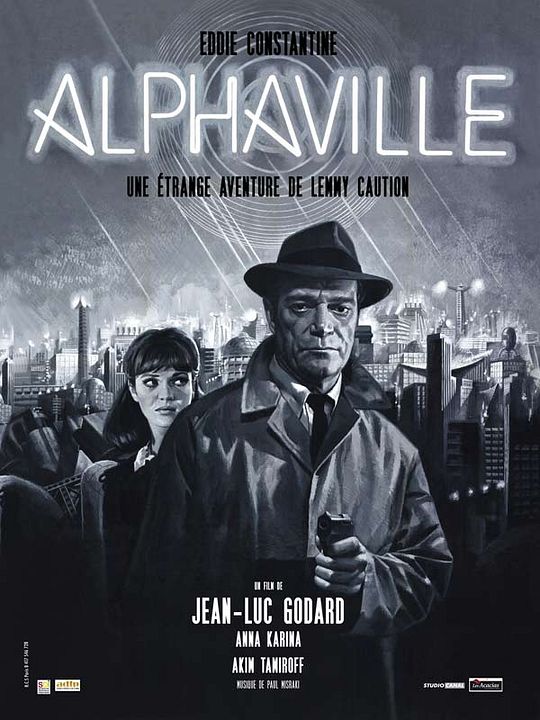 Alphaville: una extraña aventura de Lemmy Caution : Póster