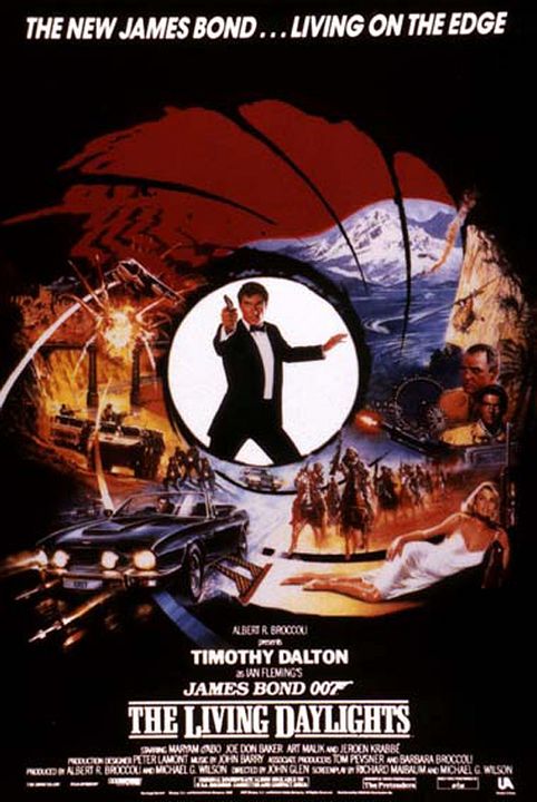 007: Su nombre es peligro : Póster Timothy Dalton