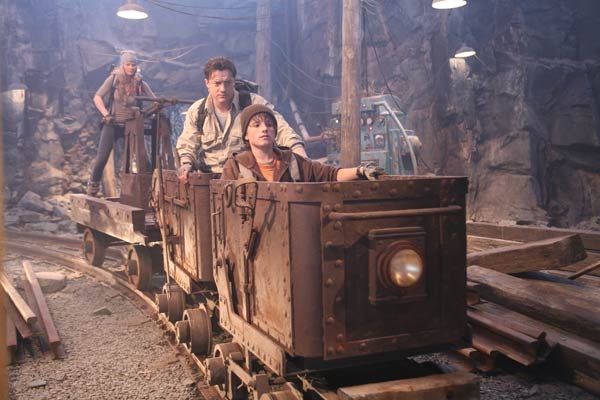 Viaje al Centro de la Tierra : Foto Josh Hutcherson, Brendan Fraser