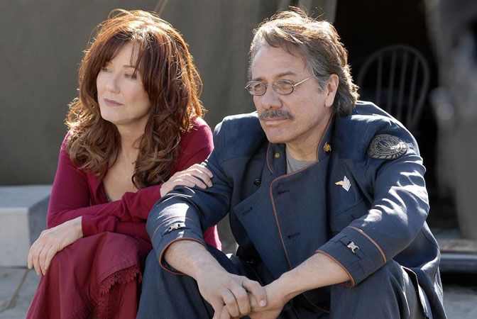 Foto Mary McDonnell, Edward James Olmos