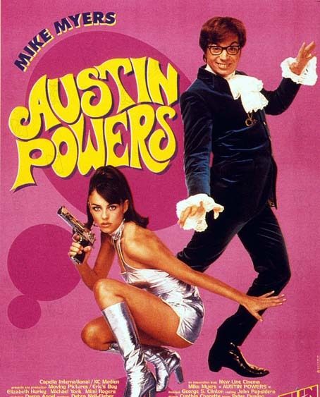 Austin Powers: Misterioso agente internacional : Póster
