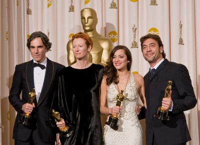 Foto Javier Bardem, Marion Cotillard, Daniel Day-Lewis, Tilda Swinton