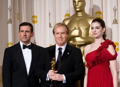 Foto Steve Carell, Brad Bird, Anne Hathaway