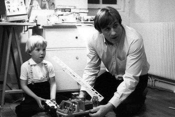 Foto Gérard Depardieu, François Truffaut