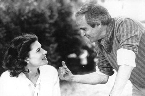 Foto Fanny Ardant, François Truffaut