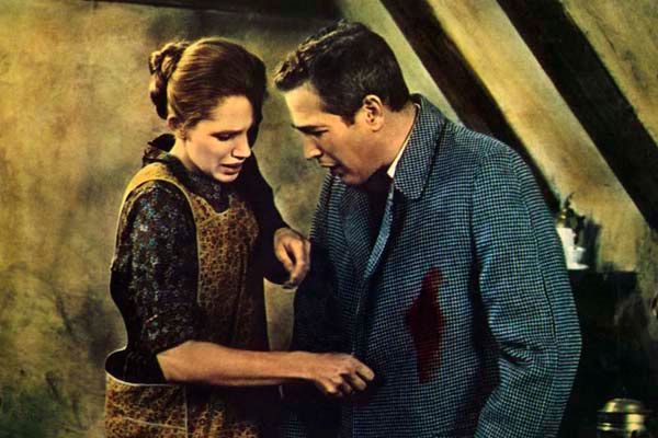 Foto Alfred Hitchcock, Paul Newman