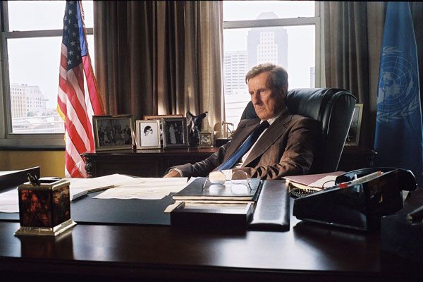 Foto James Cromwell, Oliver Stone