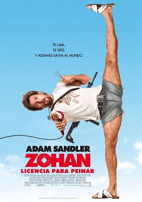 No te metas con Zohan : Póster