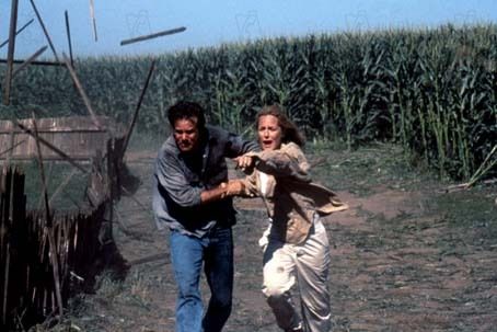 Foto Bill Paxton, Jan de Bont, Helen Hunt