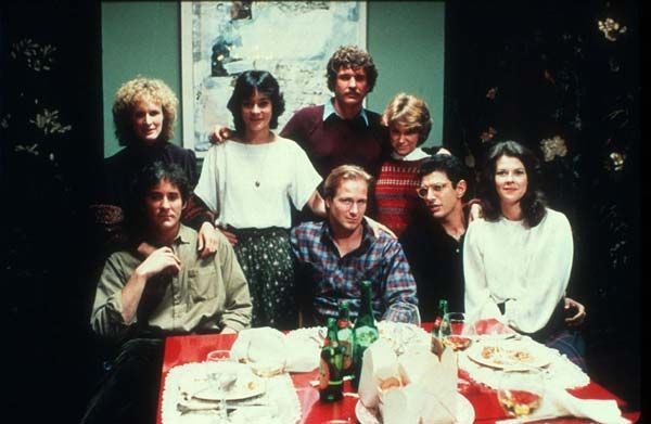 Foto Mary Kay Place, Kevin Kline, Glenn Close, Jeff Goldblum, William Hurt