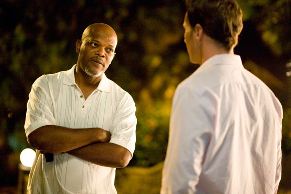 Vecinos en la mira : Foto Patrick Wilson, Samuel L. Jackson