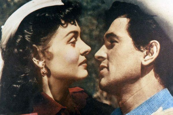 Foto Raoul Walsh, Donna Reed