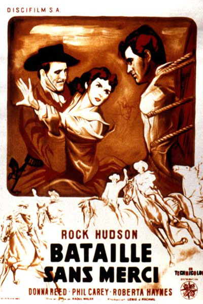 Póster Raoul Walsh, Donna Reed