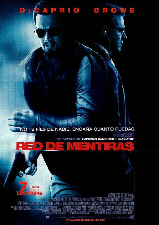 Red de mentiras : Póster