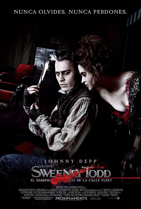 Sweeney Todd: El barbero demoníaco de la calle Fleet : Póster