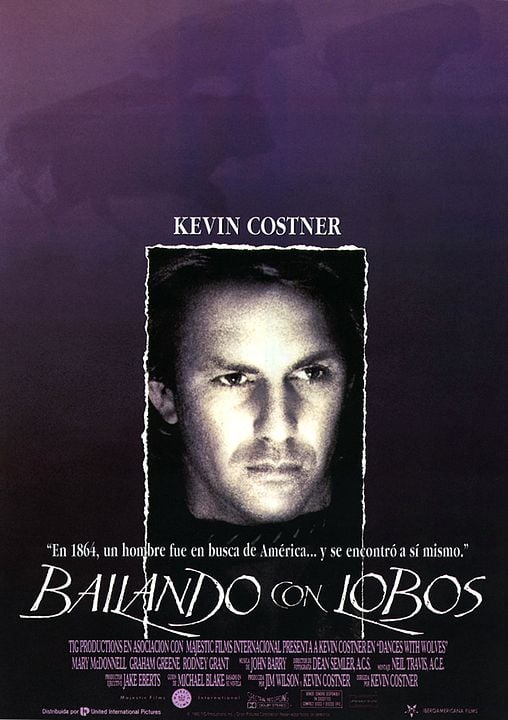 Danza con lobos : Póster