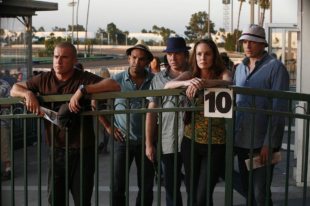 Foto Sarah Wayne Callies, Dominic Purcell, Amaury Nolasco, Wentworth Miller