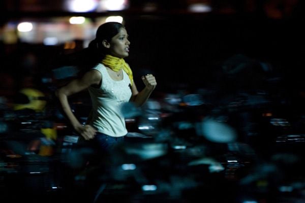 Quisiera ser millonario : Foto Freida Pinto