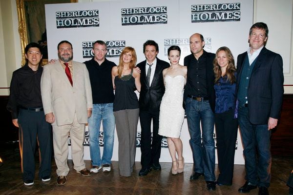 Sherlock Holmes : Cobertura de revista Robert Downey Jr., Guy Ritchie, Mark Strong, Kelly Reilly, Rachel McAdams
