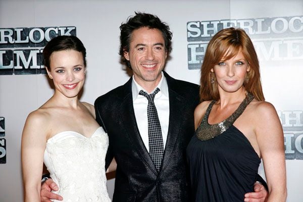 Sherlock Holmes : Cobertura de revista Robert Downey Jr., Kelly Reilly, Rachel McAdams