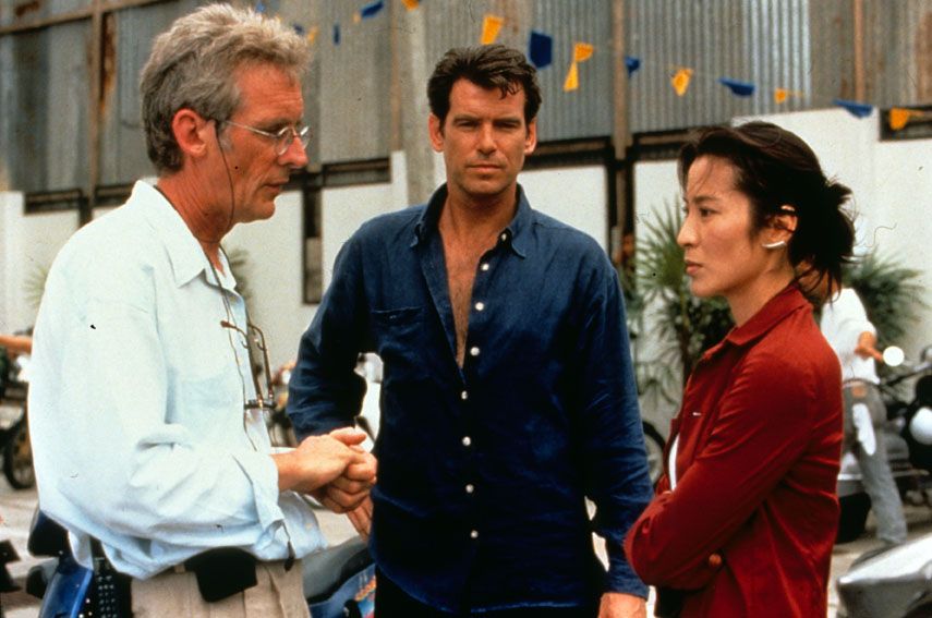 El mañana nunca muere : Foto Michelle Yeoh, Pierce Brosnan